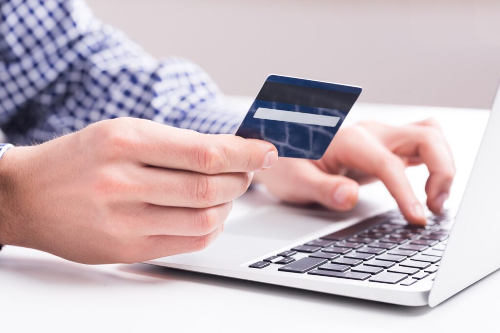 Card Payment Debit Banking Laptop
